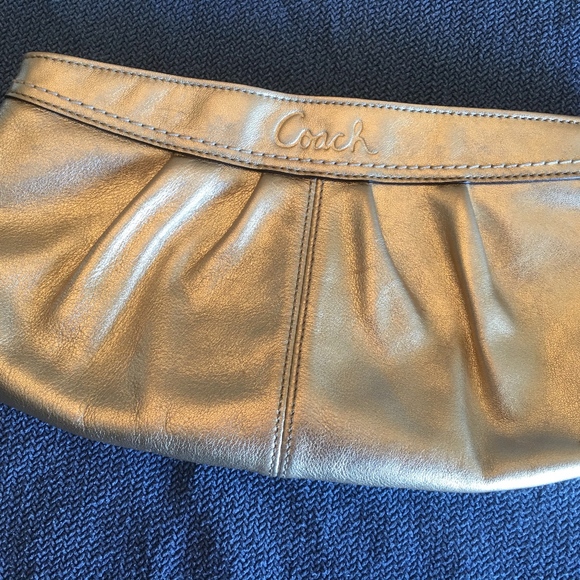 Coach purse!  Golden color - Picture 1 of 6